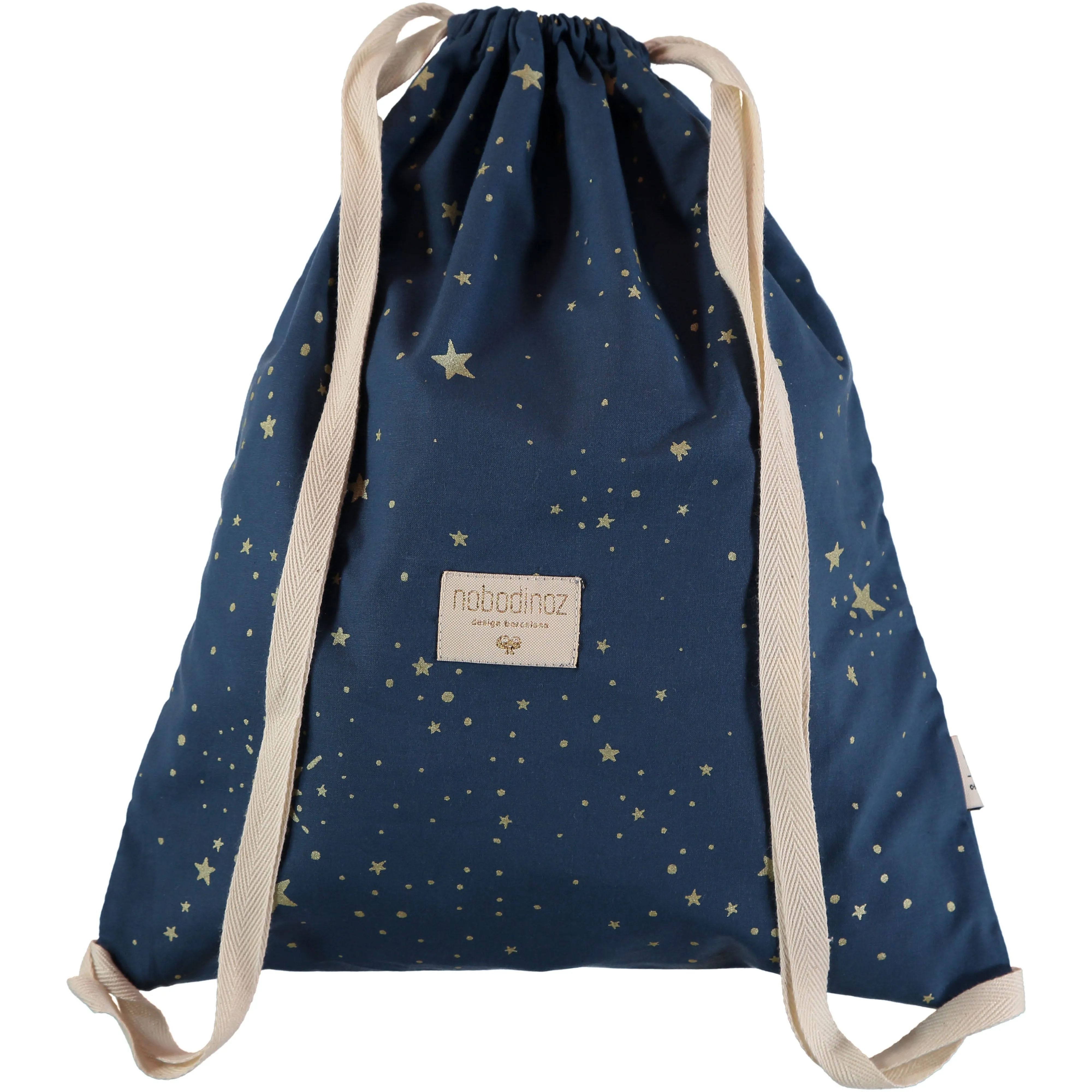 nobodinoz Koala Backpack Gold Stella/ Night Blue