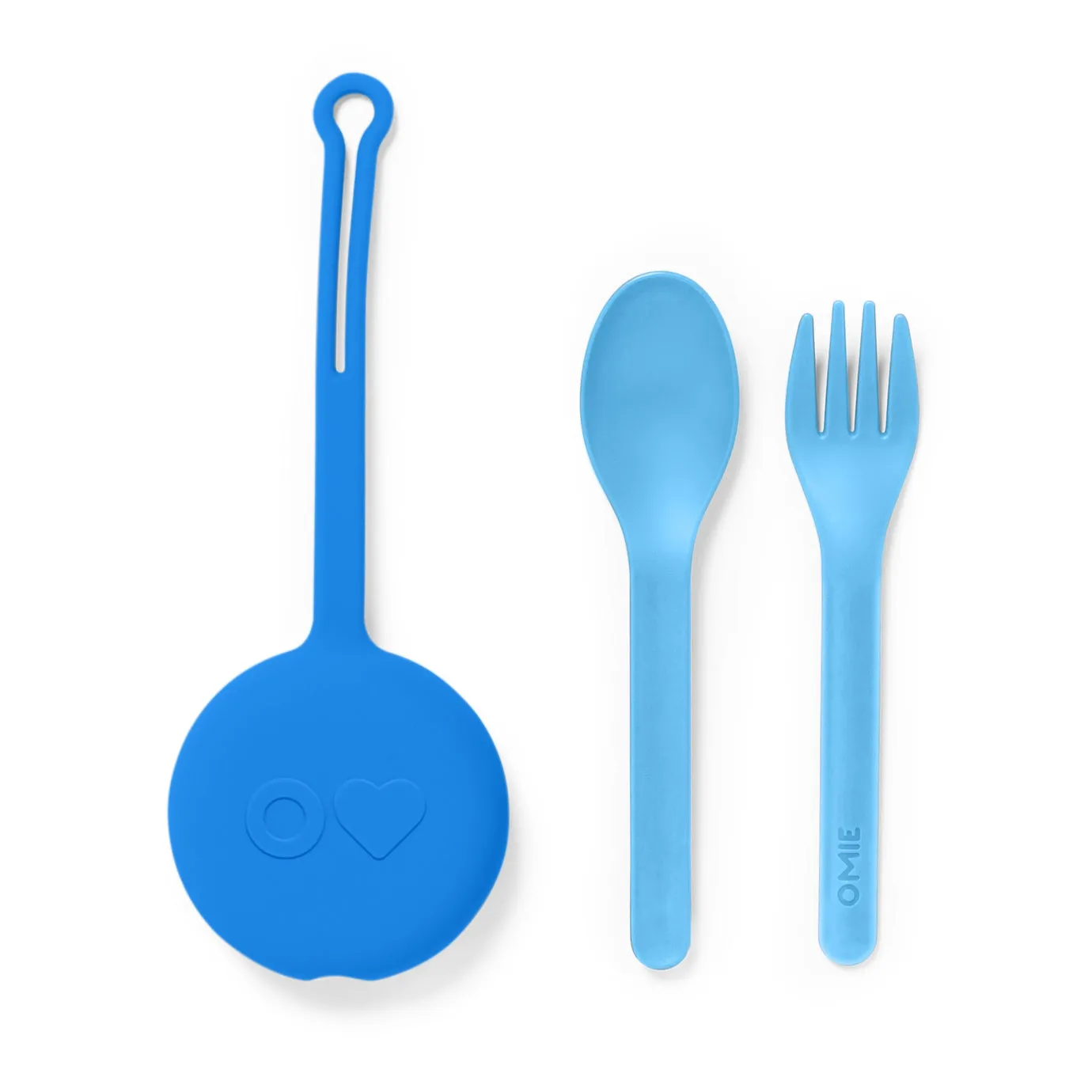 OmieBox OmiePod & Cutlery Set - Capri Blue