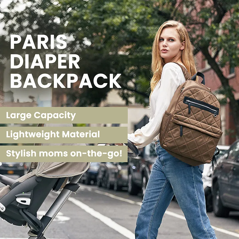 Paris Backpack - Large Travel Baby Bag