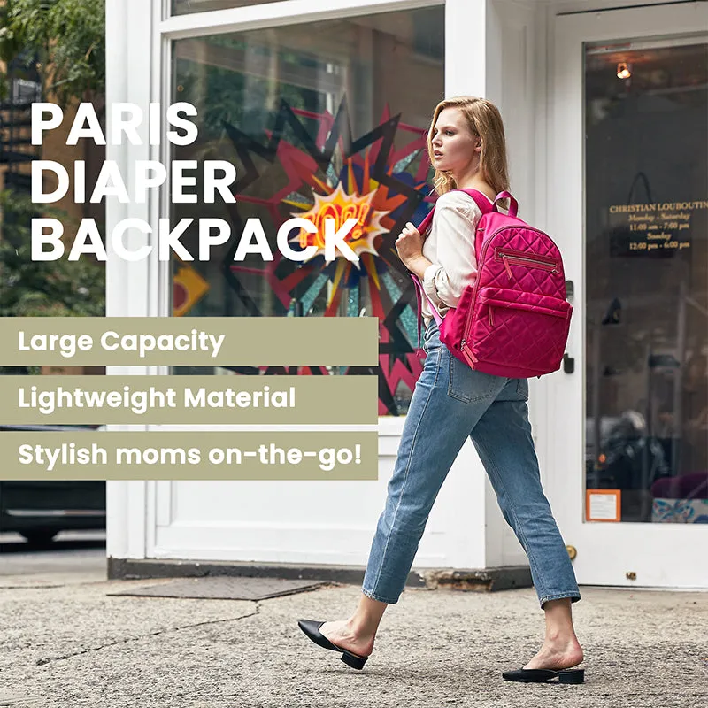 Paris Backpack - Large Travel Baby Bag