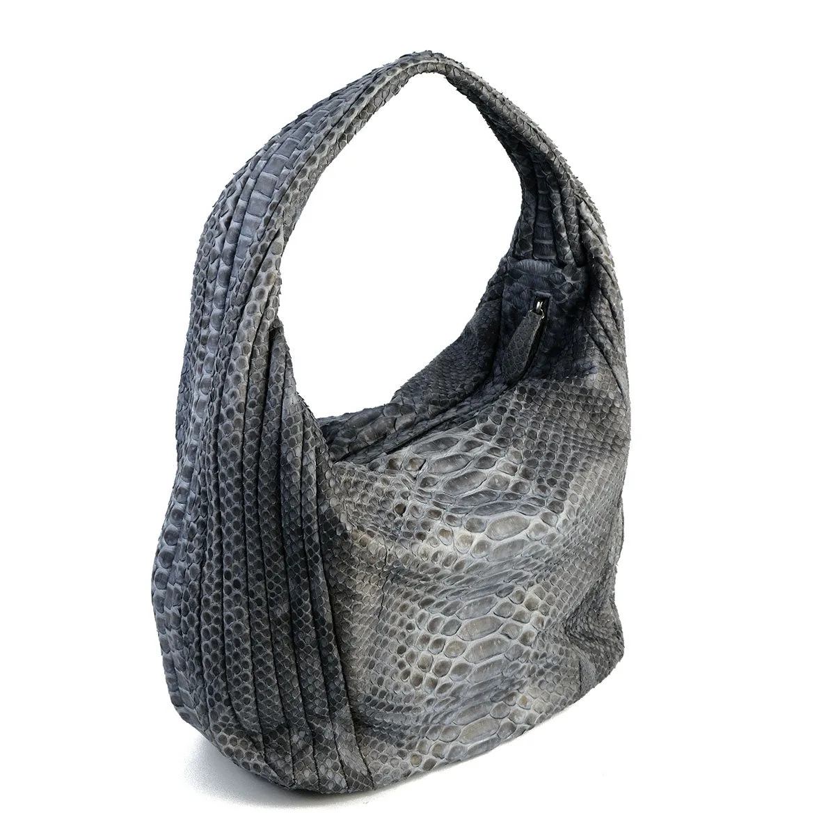 Paro Grey Motif Hobo bag