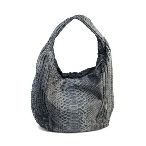 Paro Grey Motif Hobo bag