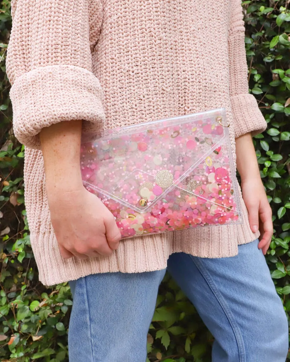 Pink About It Convertible Clutch