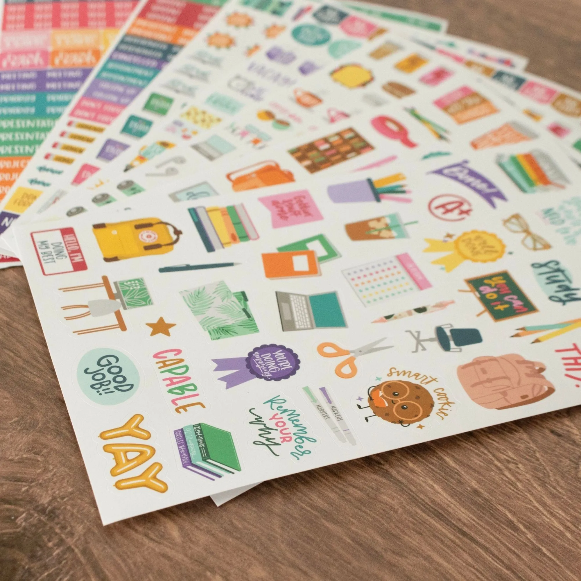 Planner Sticker Pack, Student