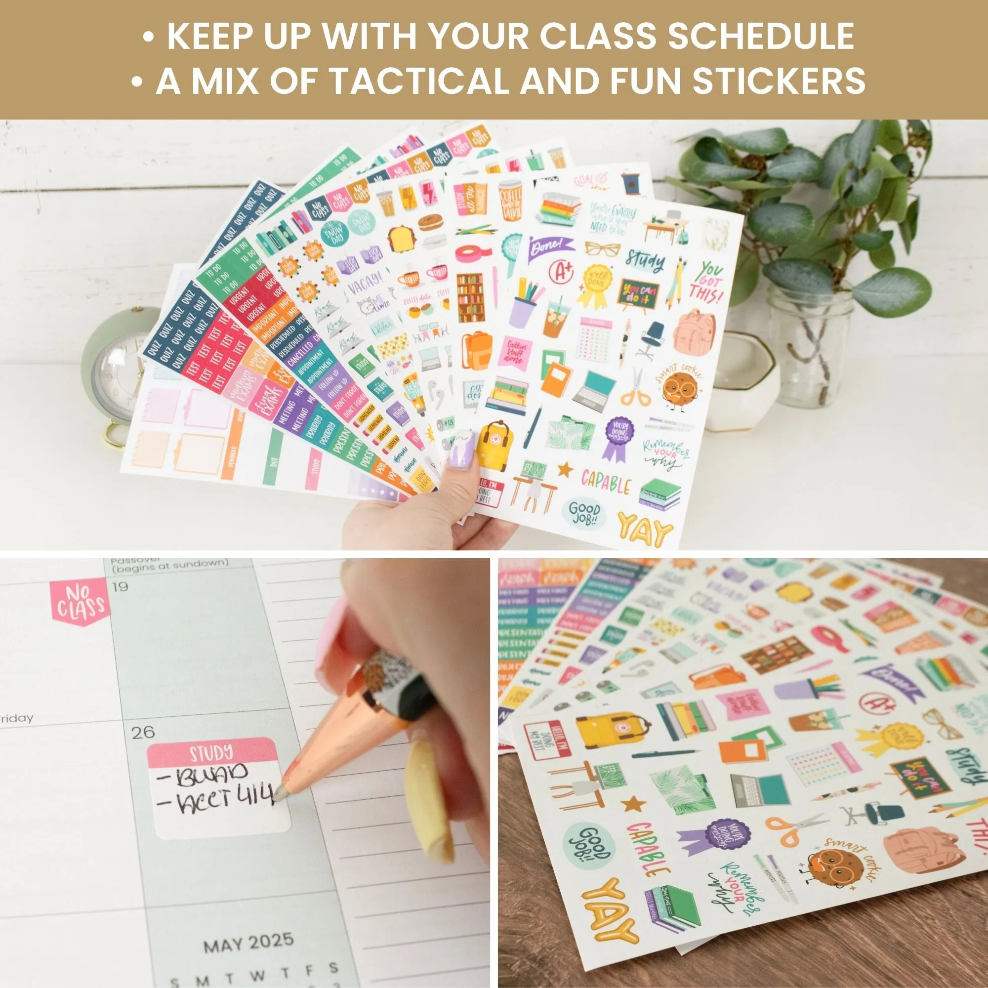 Planner Sticker Pack, Student