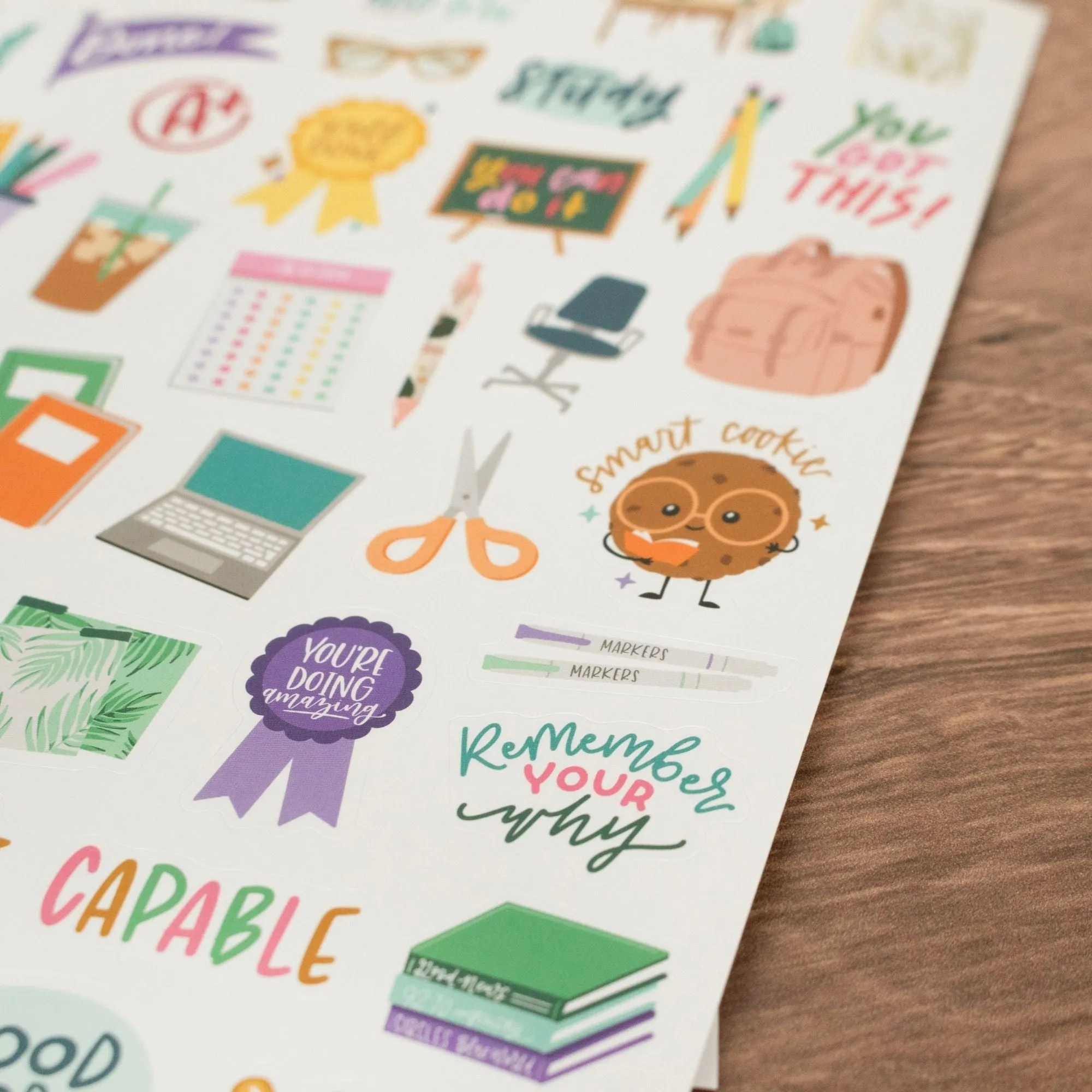 Planner Sticker Pack, Student