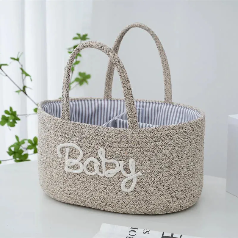 Portable Diaper Basket