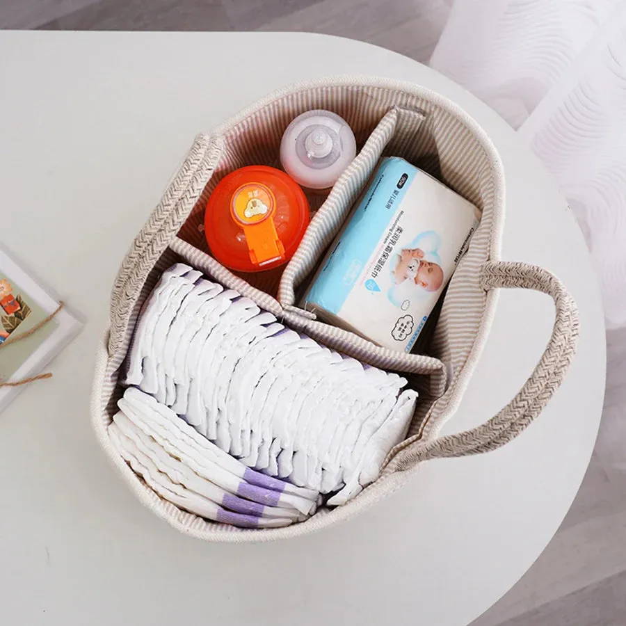 Portable Diaper Basket