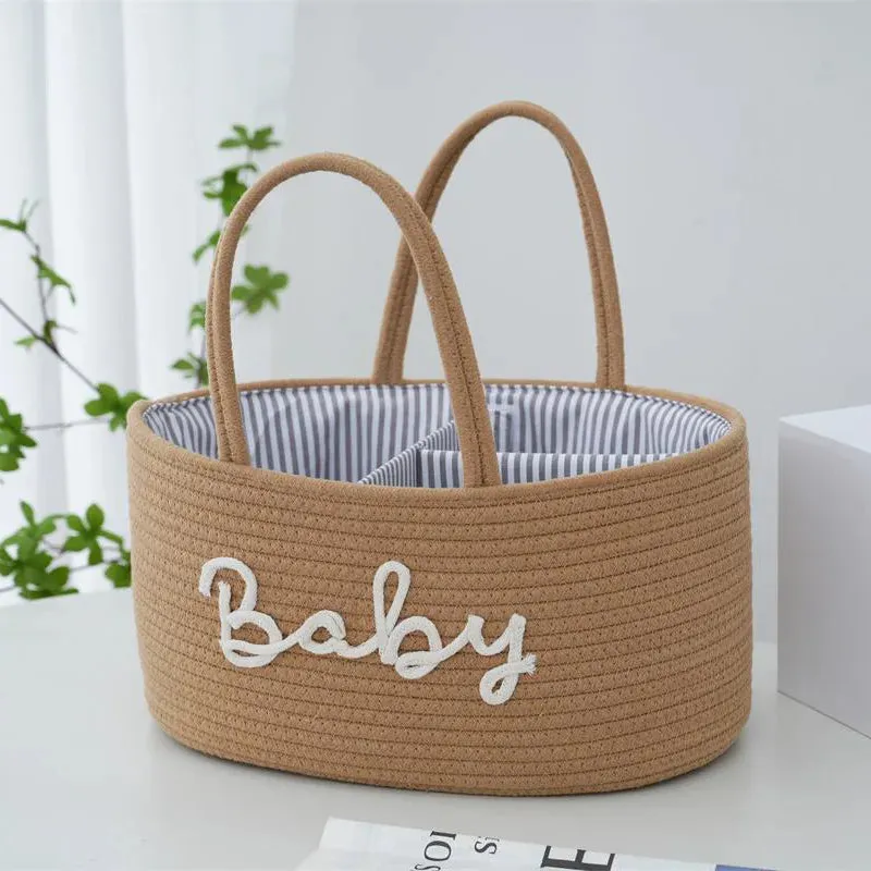 Portable Diaper Basket