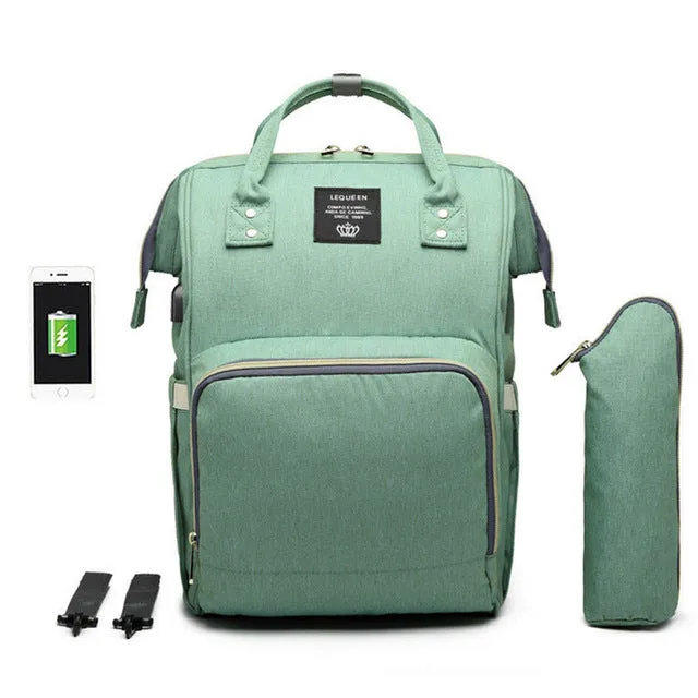 Premium Diaper Bag With USB