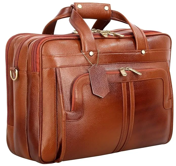 Premium Leather Office & Messenger Bag LB003