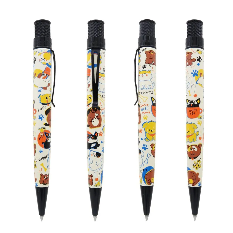 Retro 51 Tornado Rescue Rollerball Pen - Dog (Series 5)