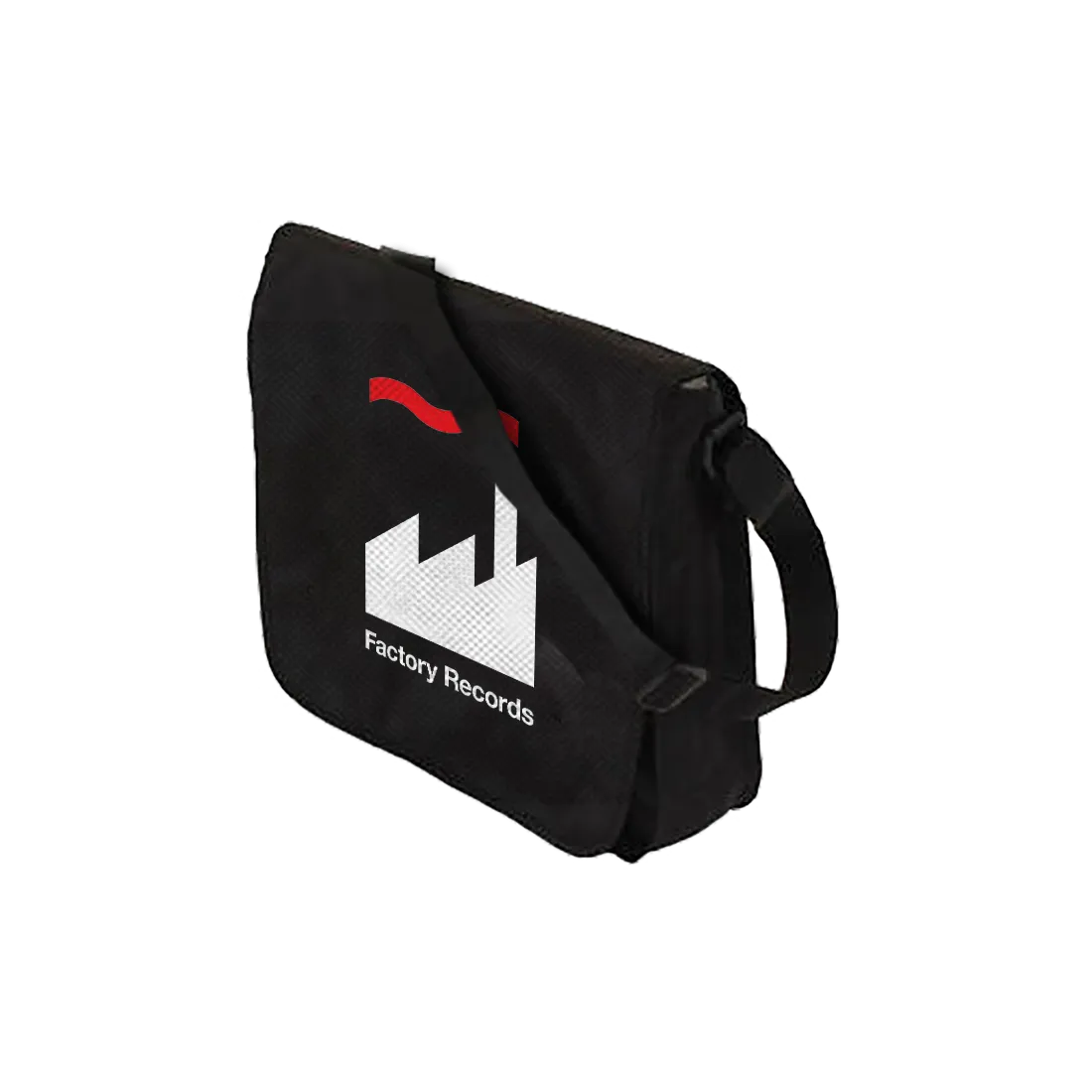 Rocksax Factory Records Flap Top Messenger Bag - Factory Records