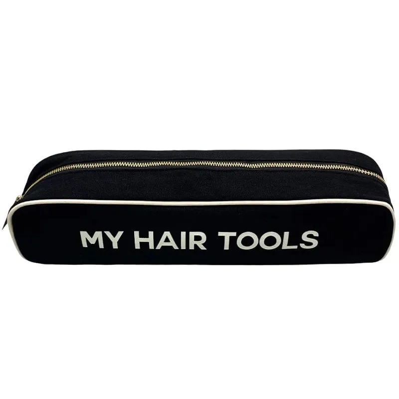 Roomy Hair Wrap Tools Travel Case - Black