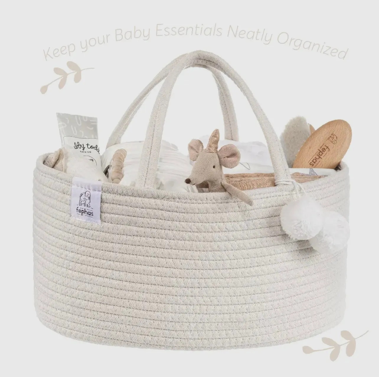 Rope Diaper Caddy