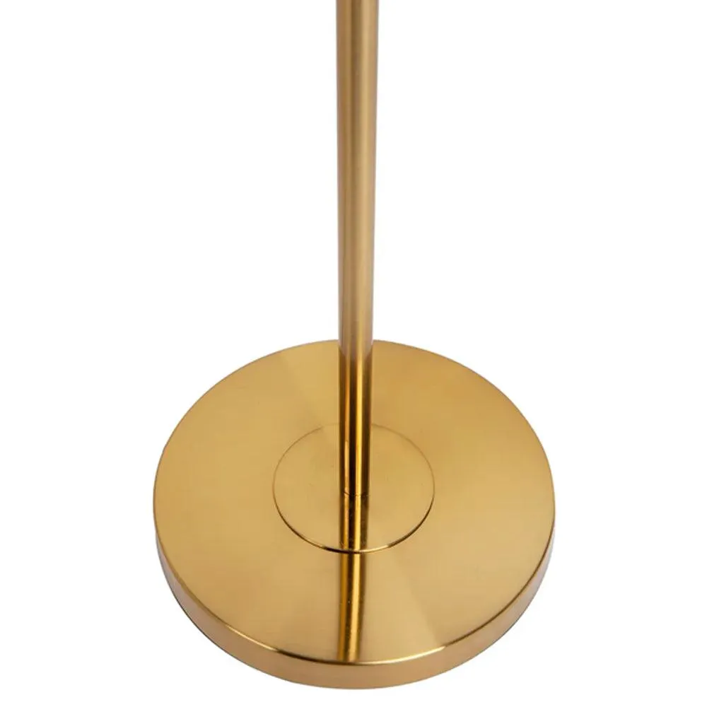 Sachs Floor Lamp 2Lt in Polished Brass