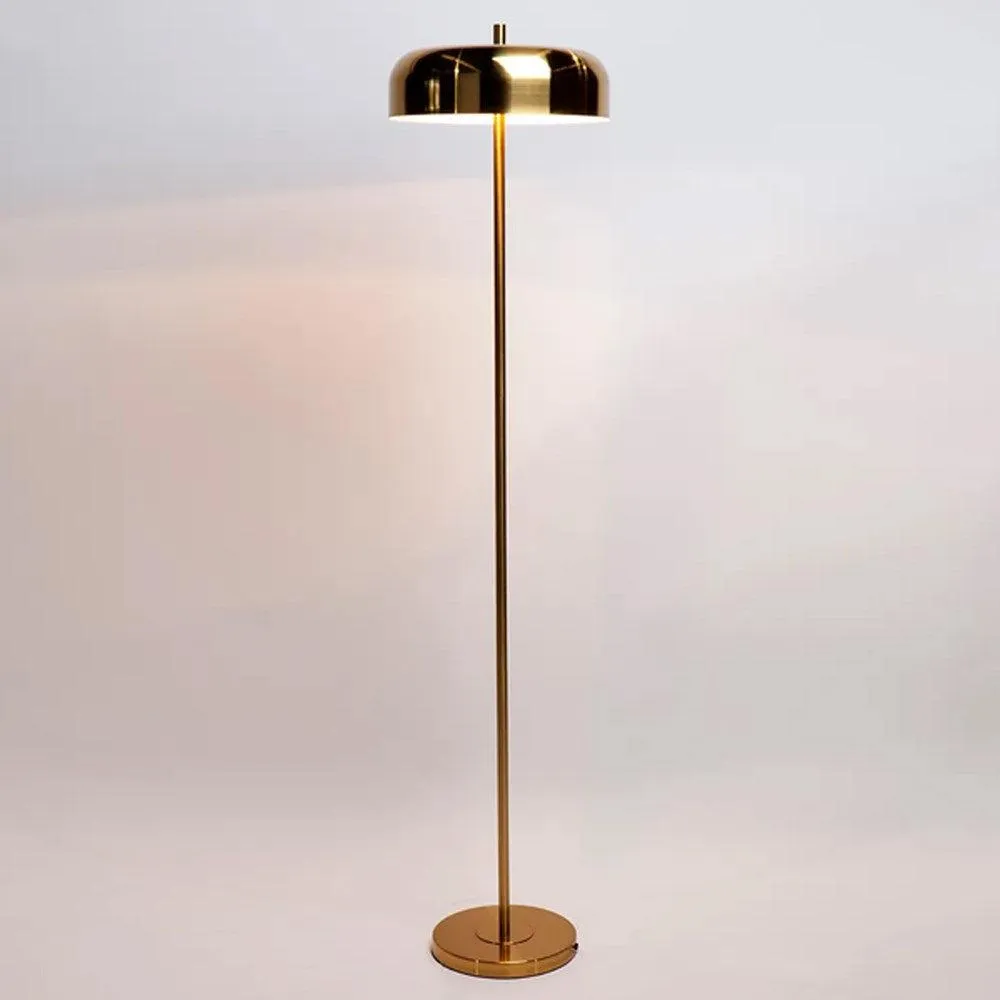 Sachs Floor Lamp 2Lt in Polished Brass