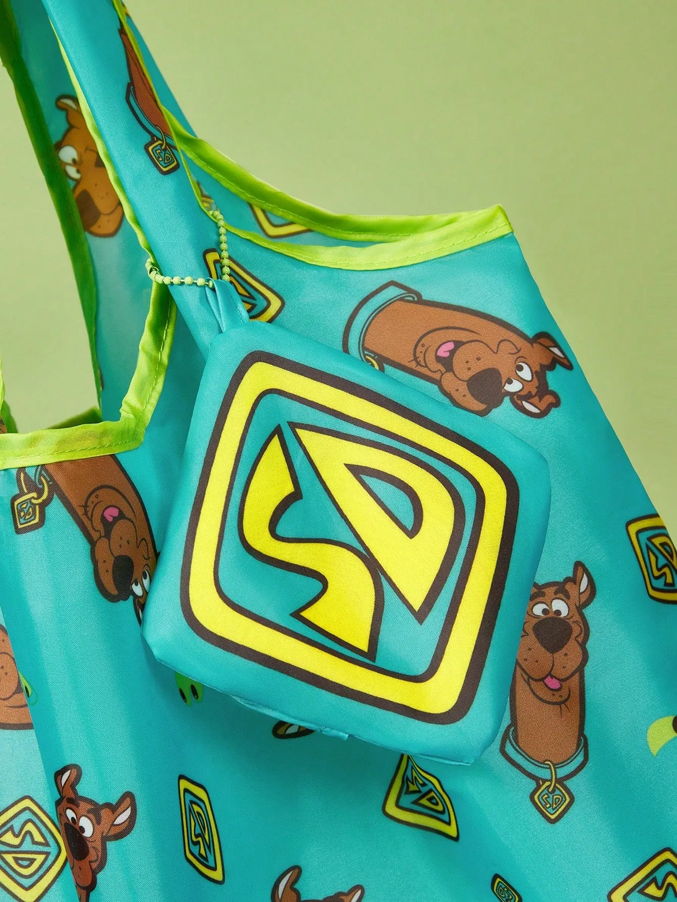 SCOOBY-DOO X Cartoon Pattern RPET Foldable Portable Shopping Bag