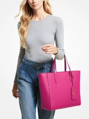 Sinclair Large Pebbled Leather Tote Bag