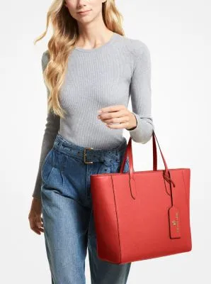 Sinclair Large Pebbled Leather Tote Bag