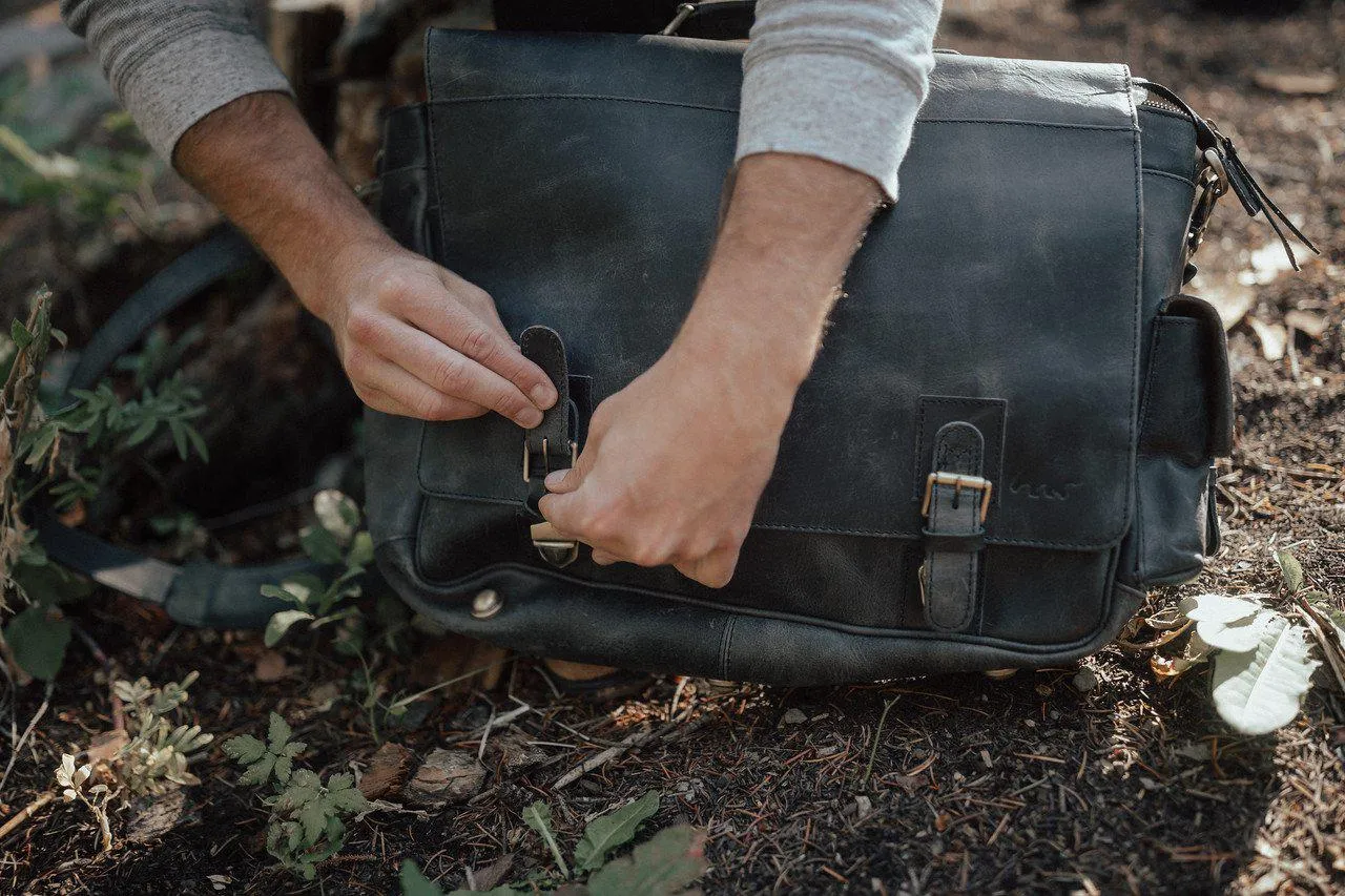 Sitka Leather Messenger