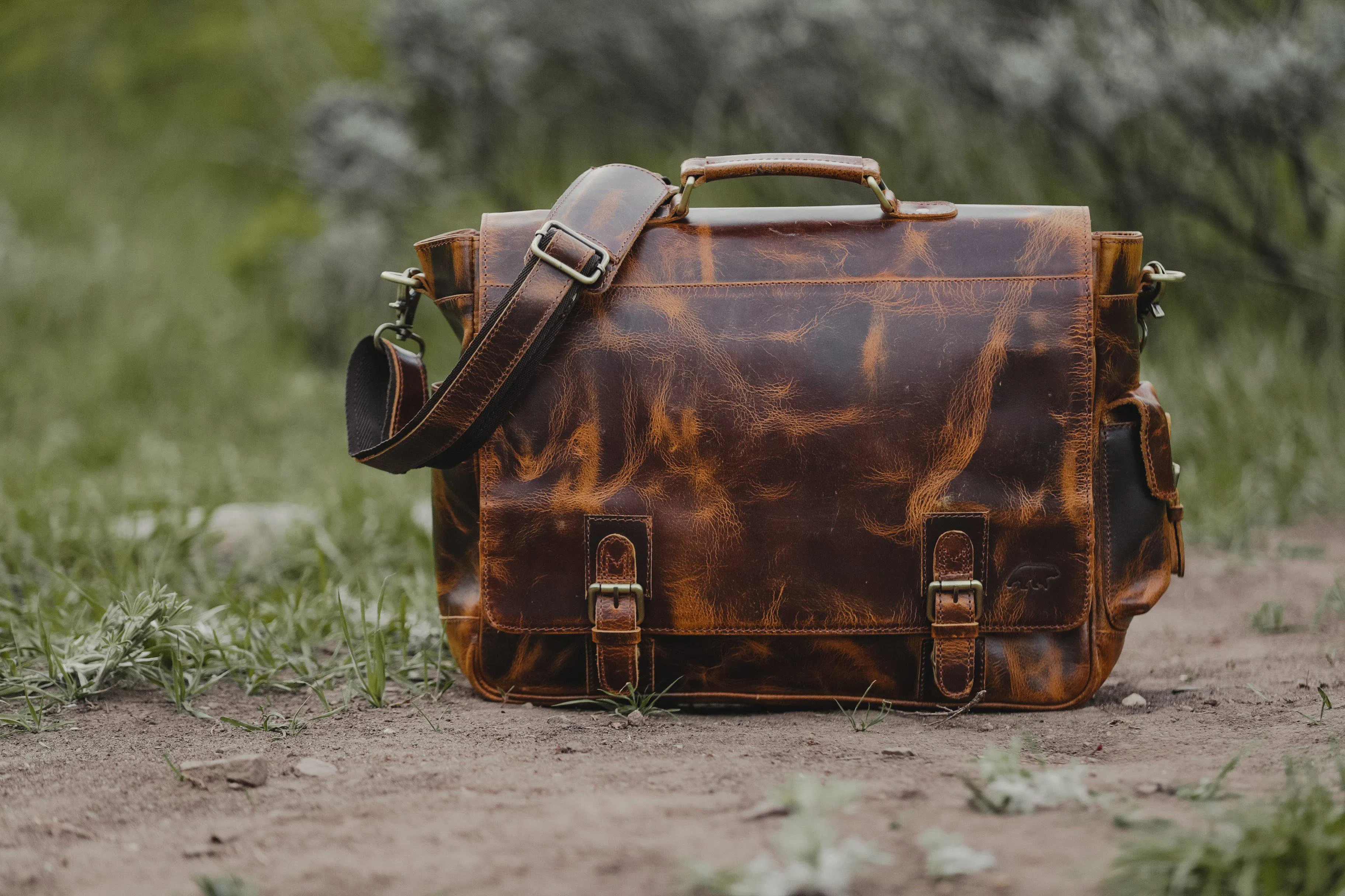 Sitka Leather Messenger