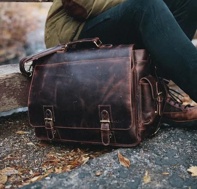 Sitka Leather Messenger