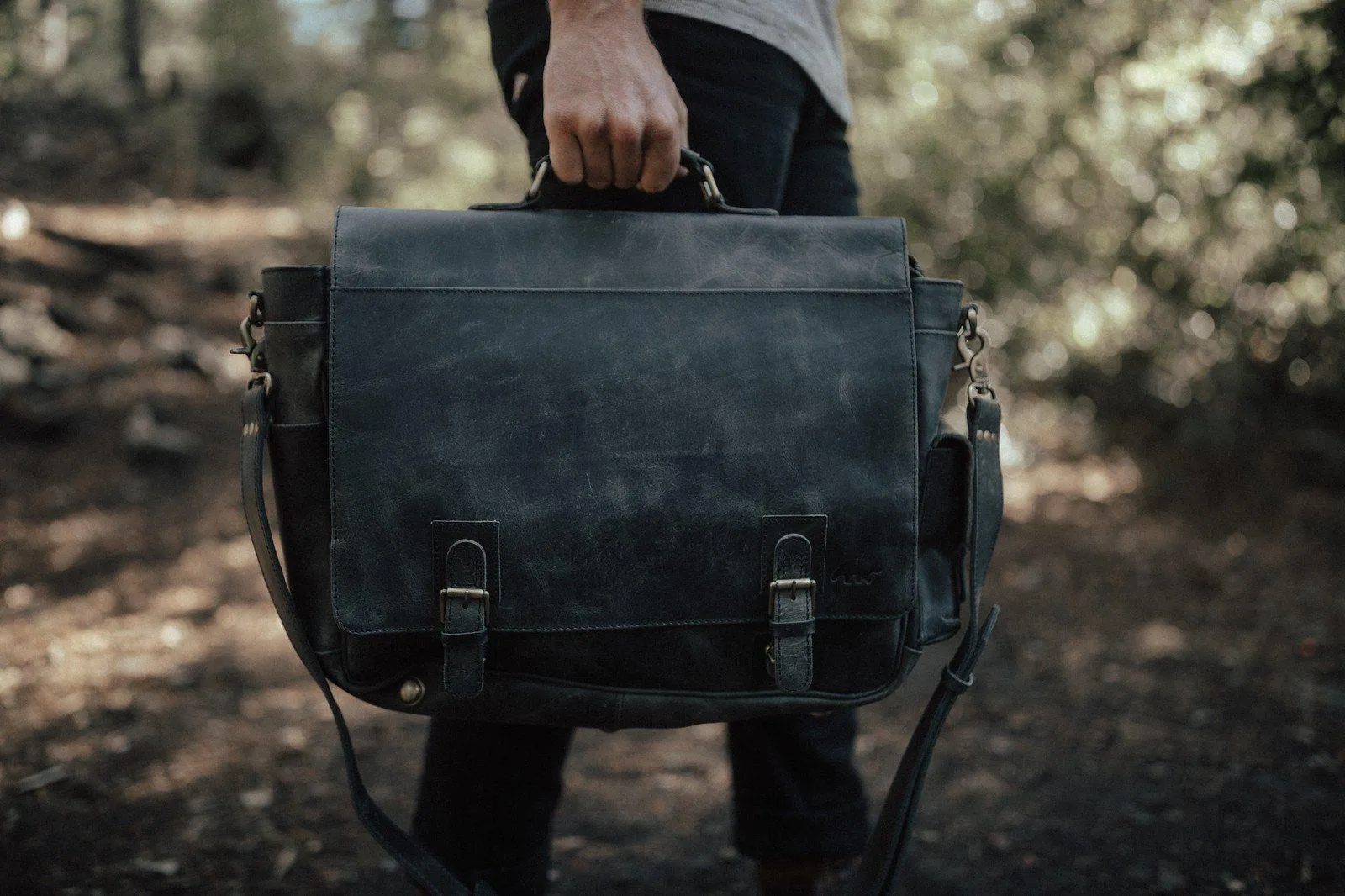 Sitka Leather Messenger