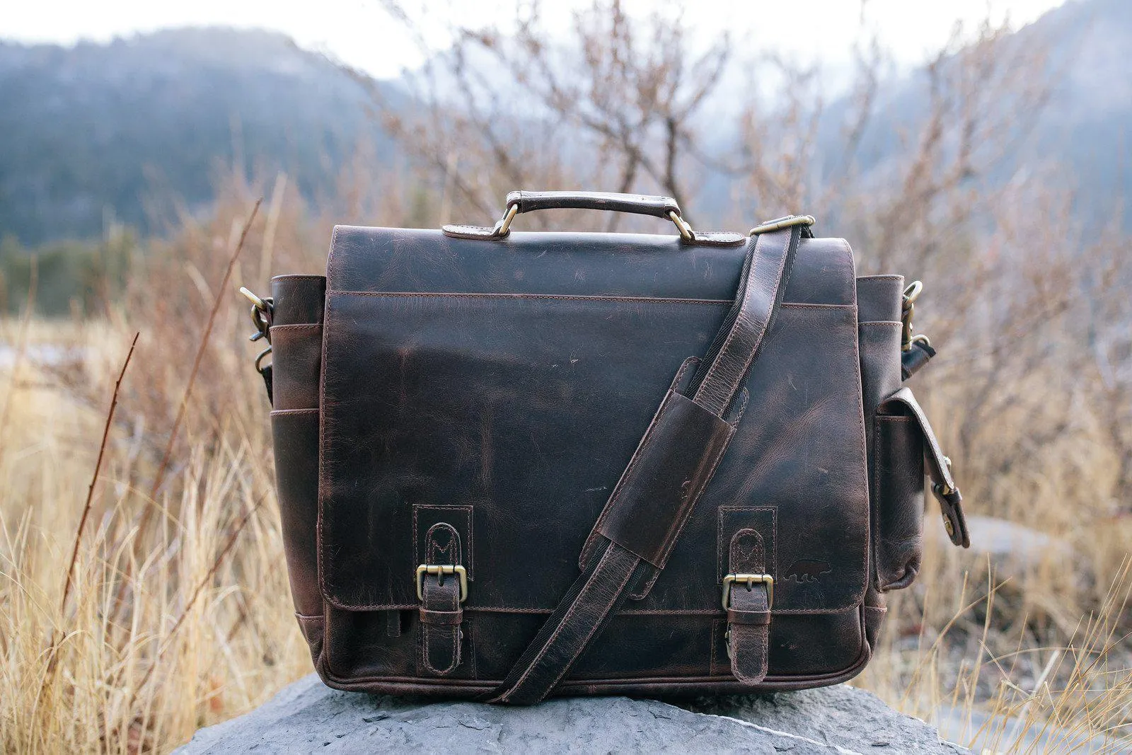 Sitka Leather Messenger