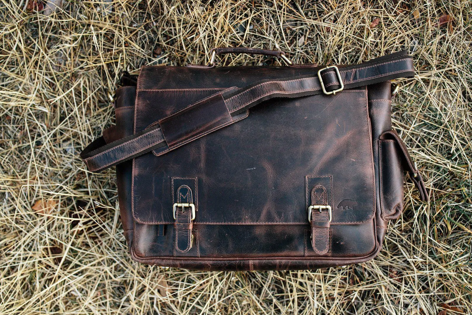 Sitka Leather Messenger