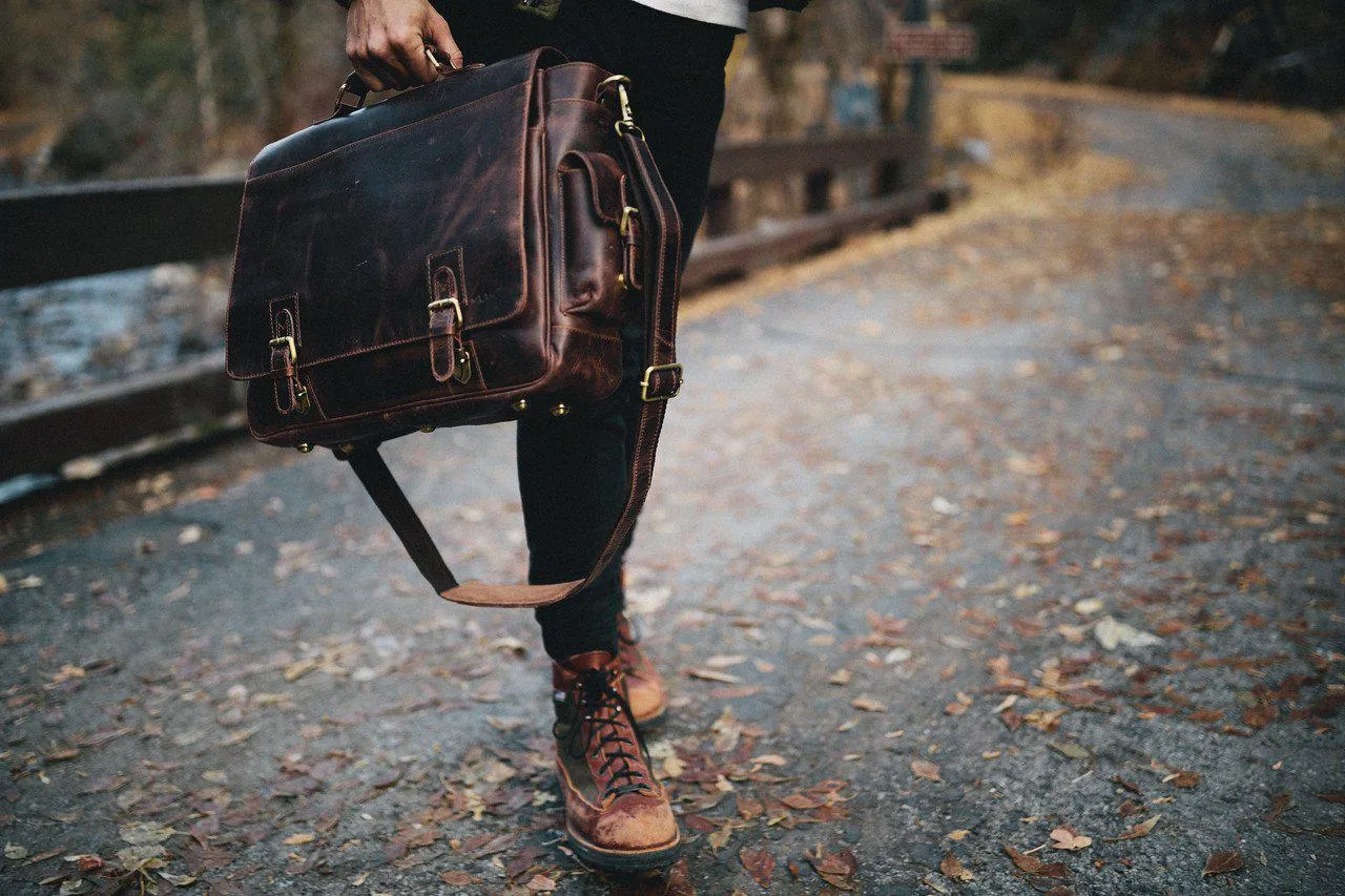 Sitka Leather Messenger