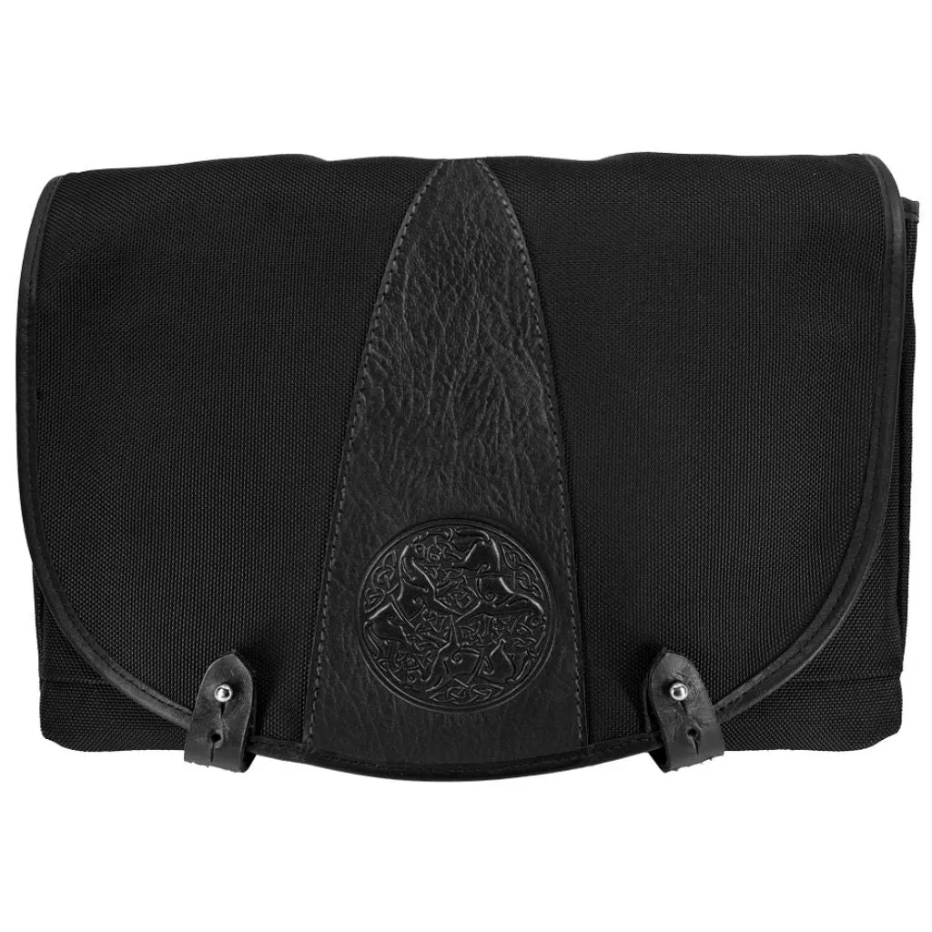 Slimline Messenger Bag, Celtic Horses