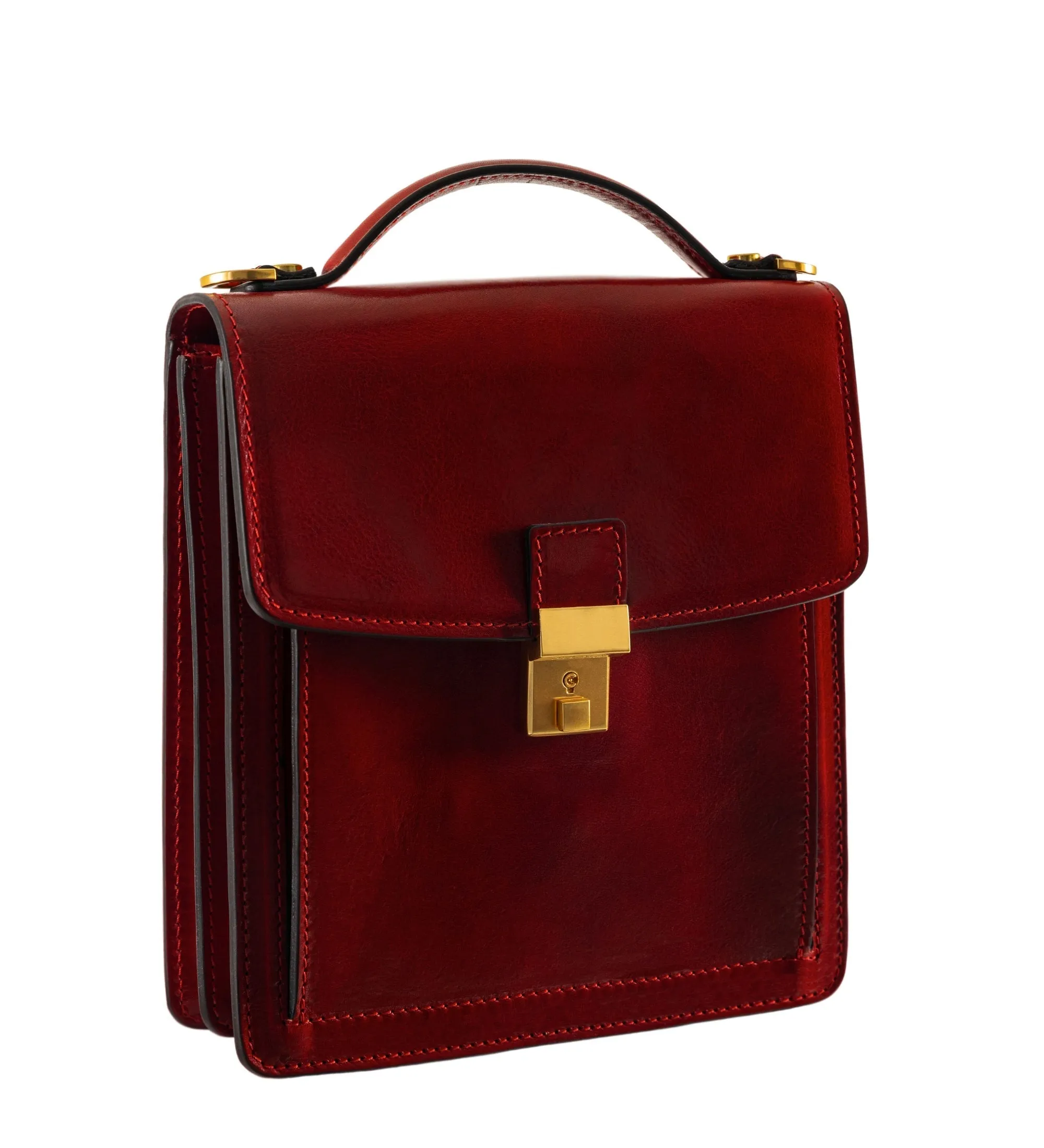 Small Leather Briefcase - Walden