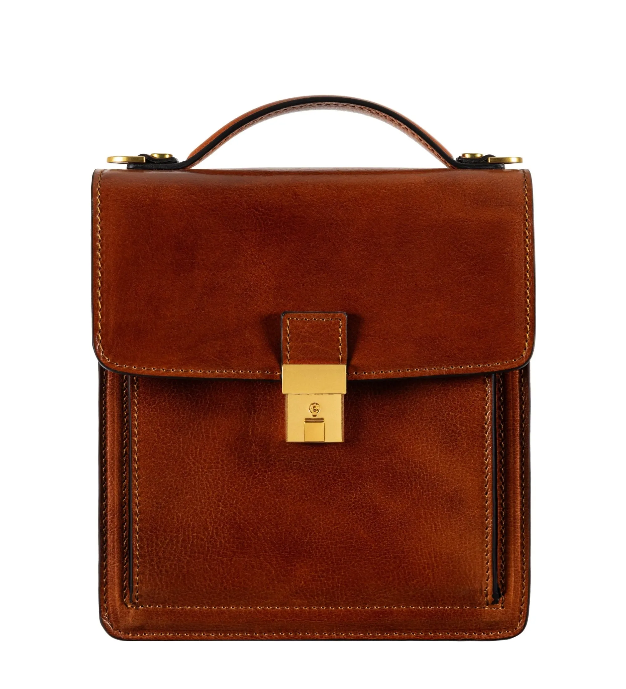 Small Leather Briefcase - Walden