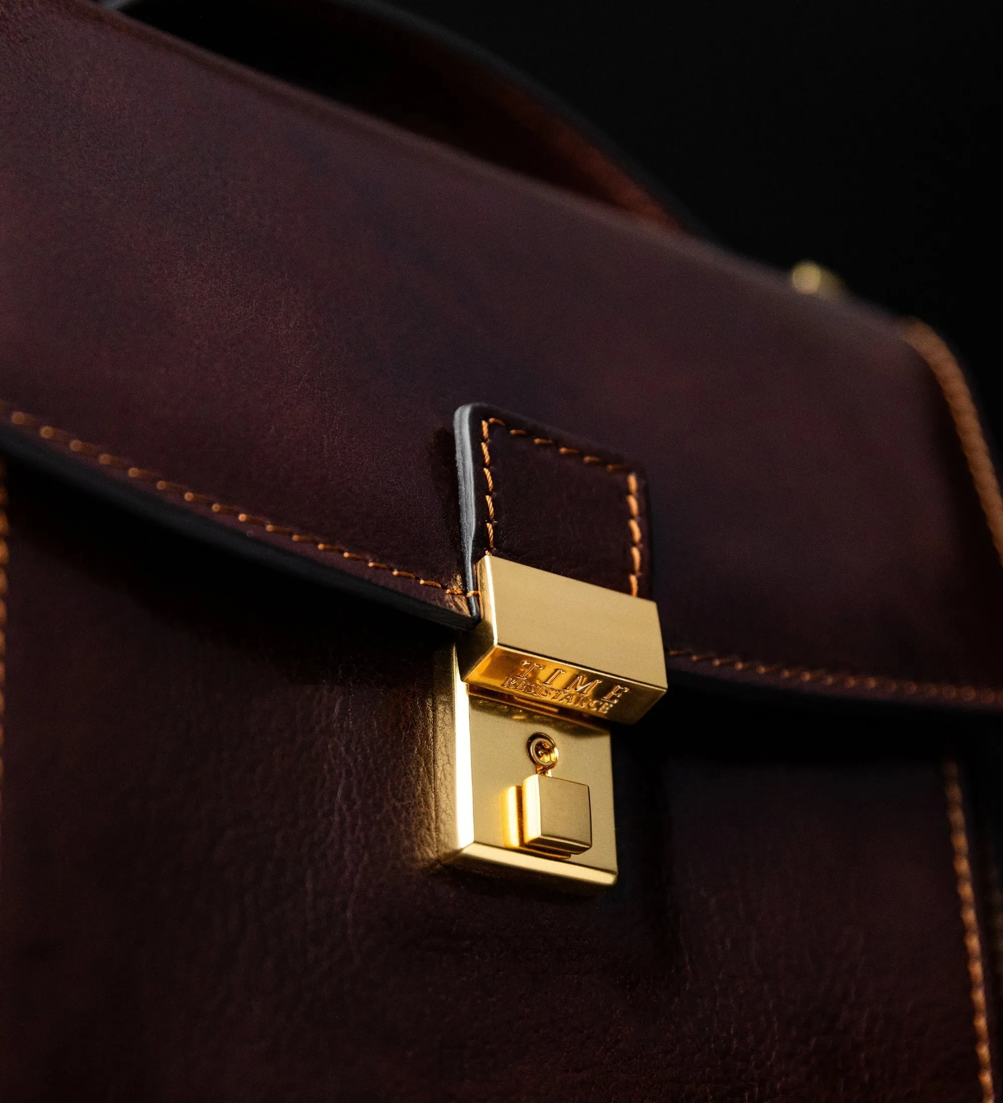 Small Leather Briefcase - Walden