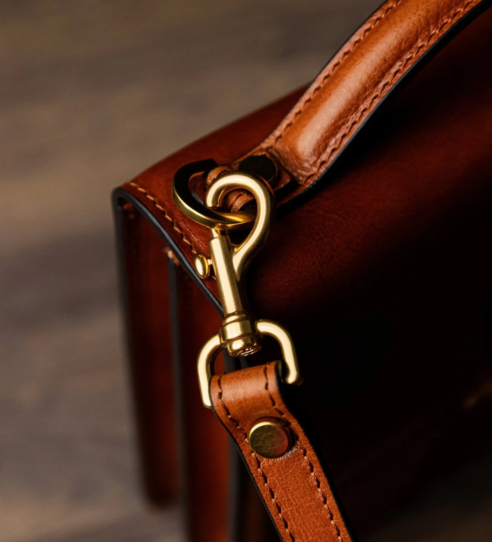 Small Leather Briefcase - Walden