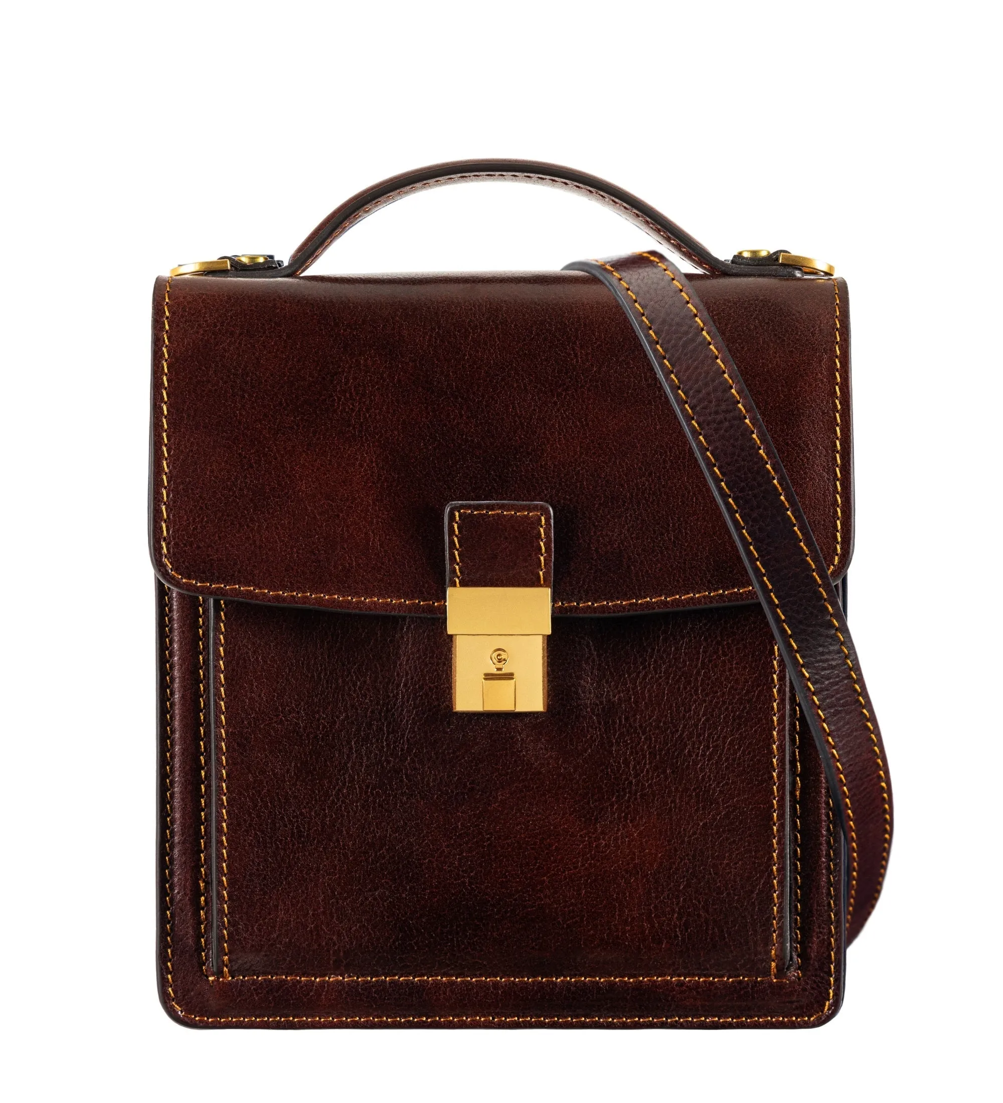 Small Leather Briefcase - Walden