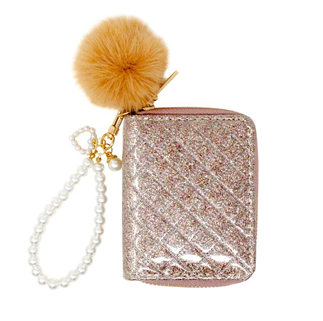 Sparkle Pearl Strap Wallet