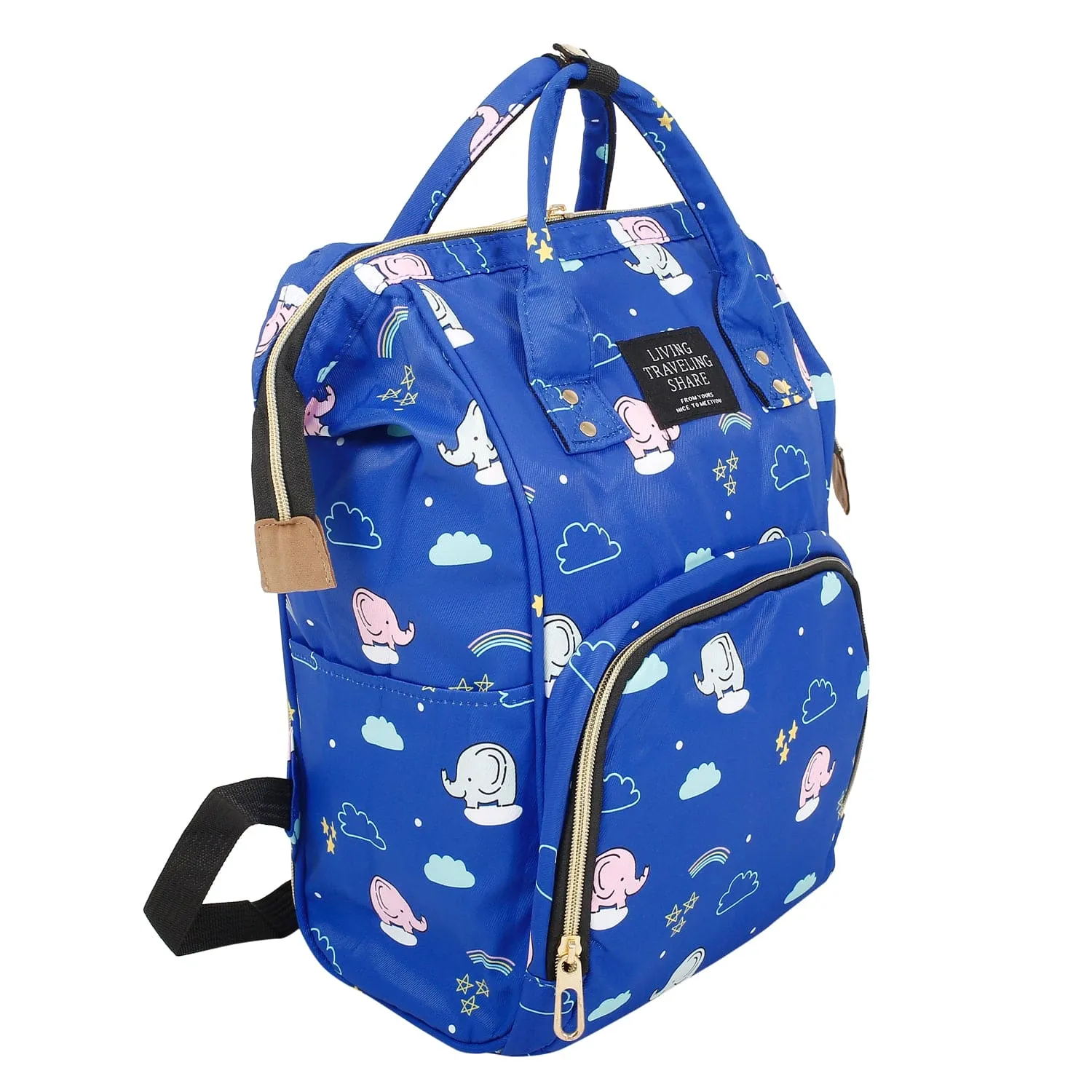 Starry Night Royal Blue Diaper Bag