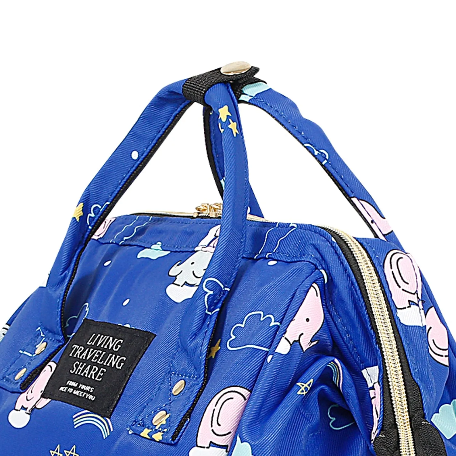 Starry Night Royal Blue Diaper Bag