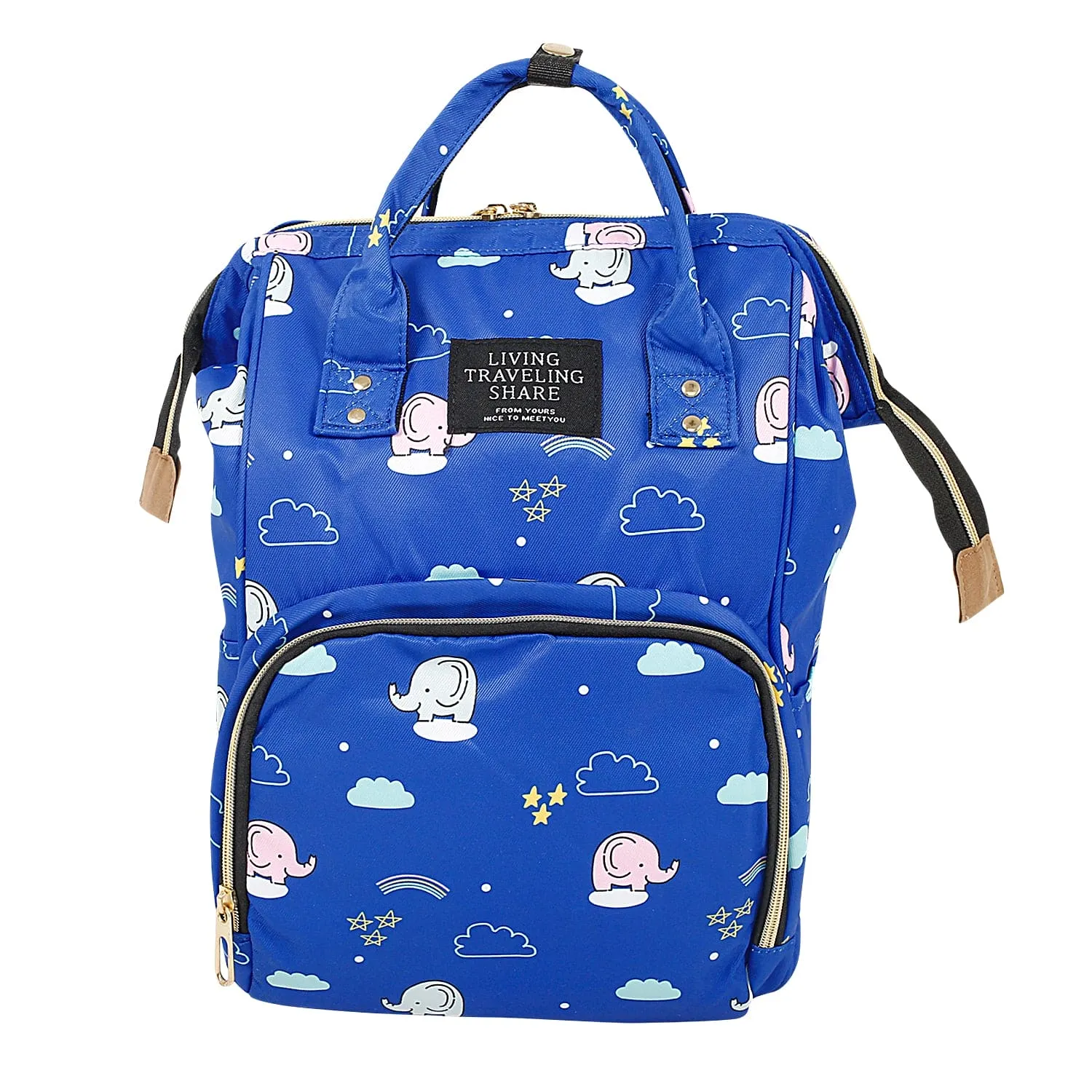 Starry Night Royal Blue Diaper Bag