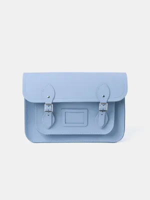 The 13 Inch Satchel  - Delphinium Matte