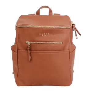 The Capri - Vegan Leather Diaper Bag - Sienna