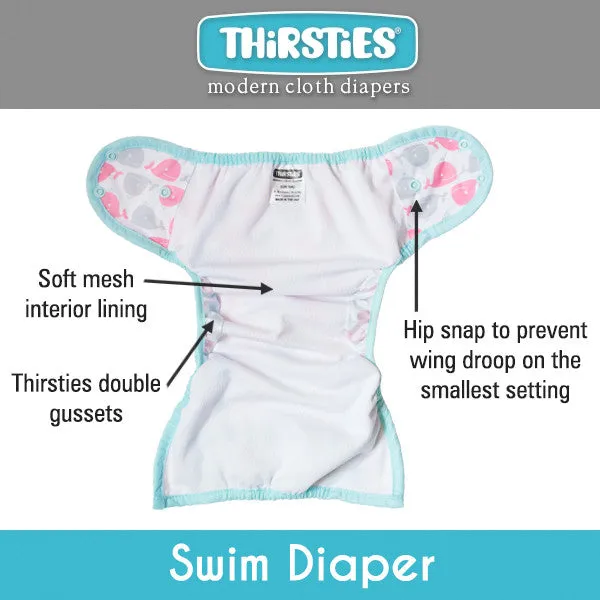 Thirsties Swim Diaper - SIZE 2 (18-40lbs)