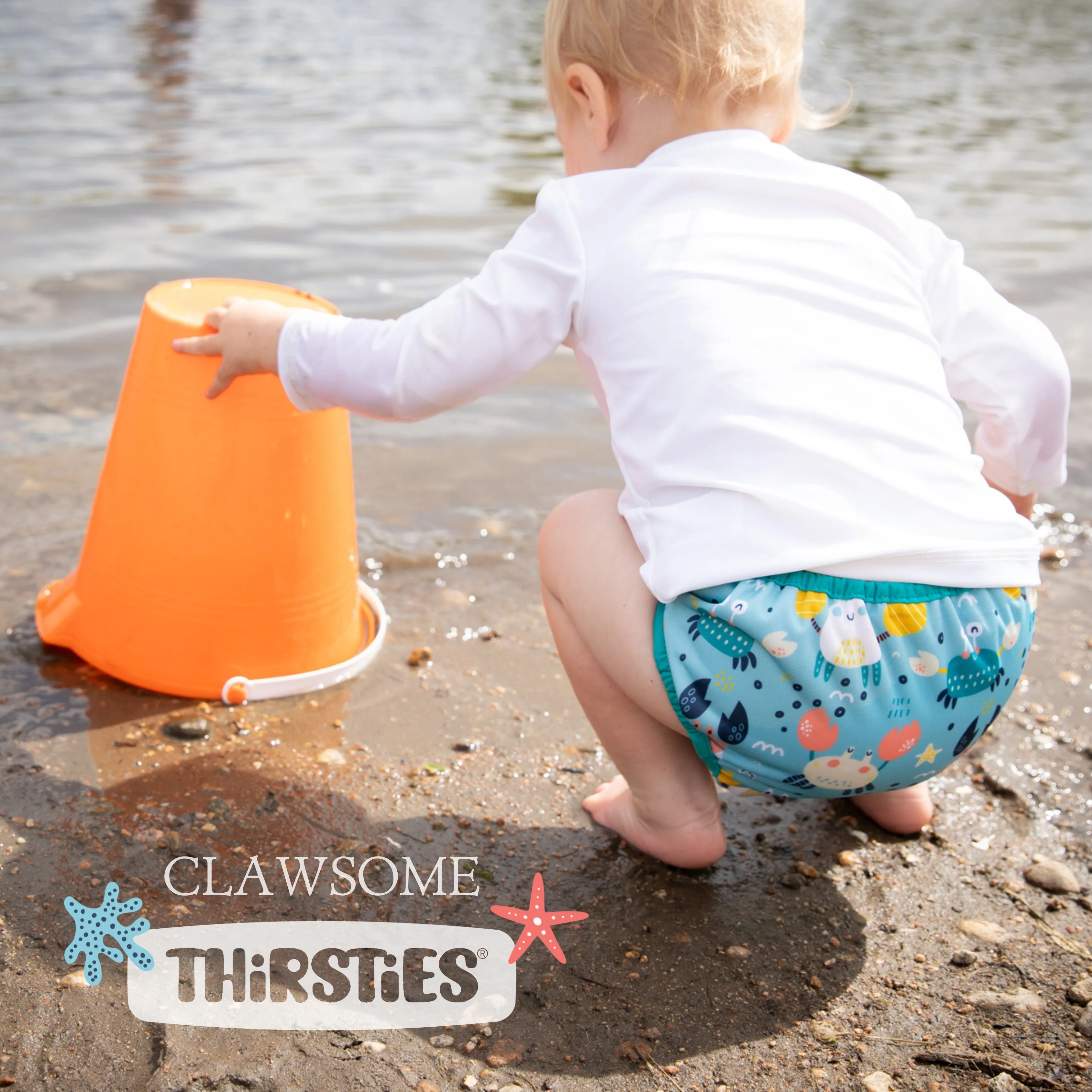 Thirsties Swim Diaper - SIZE 3 (35-55lbs)