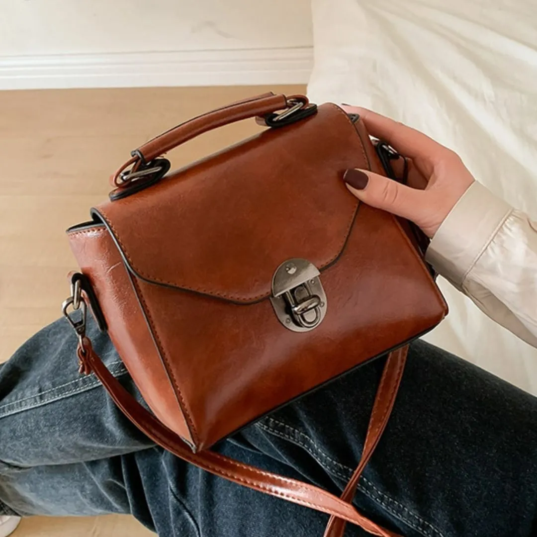 Vintage Small Top-handle Shoulder Bag