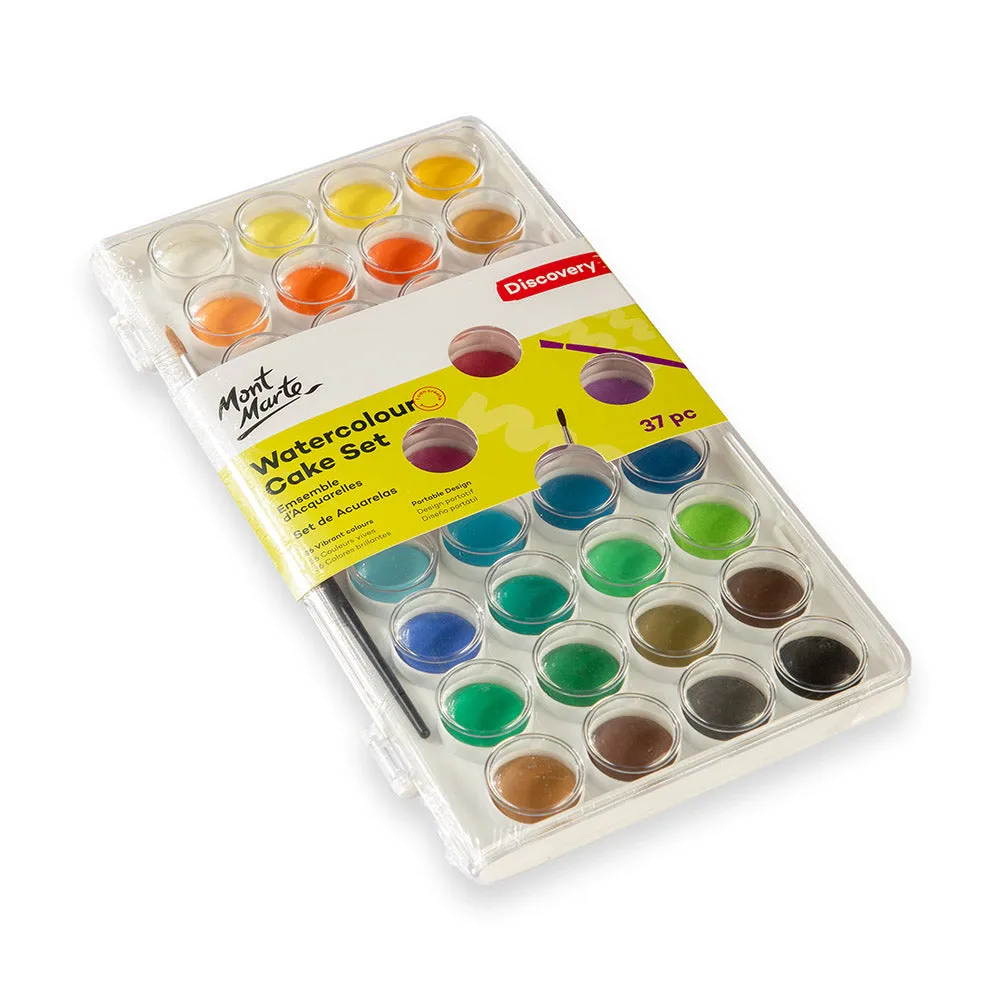 Watercolour Cake Set Discovery 37pc