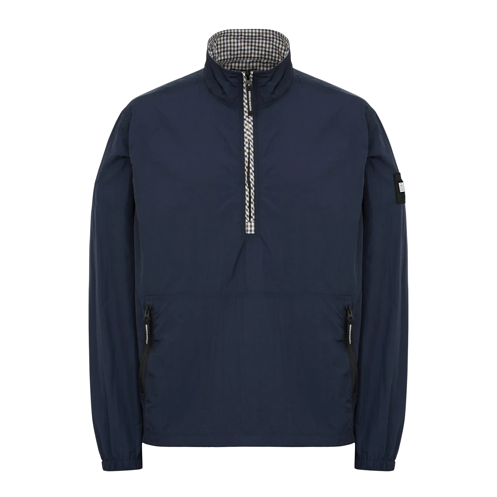 Weekend Offender Covington Lightweight Over Top Jacket - Navy