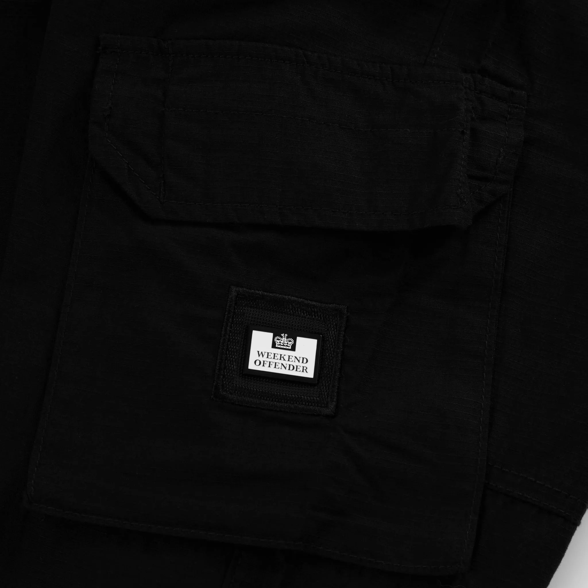 Weekend Offender Pianemo Ripstop Cargo Pants - Black